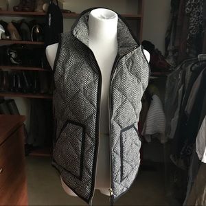 J Crew quilted puffer vest